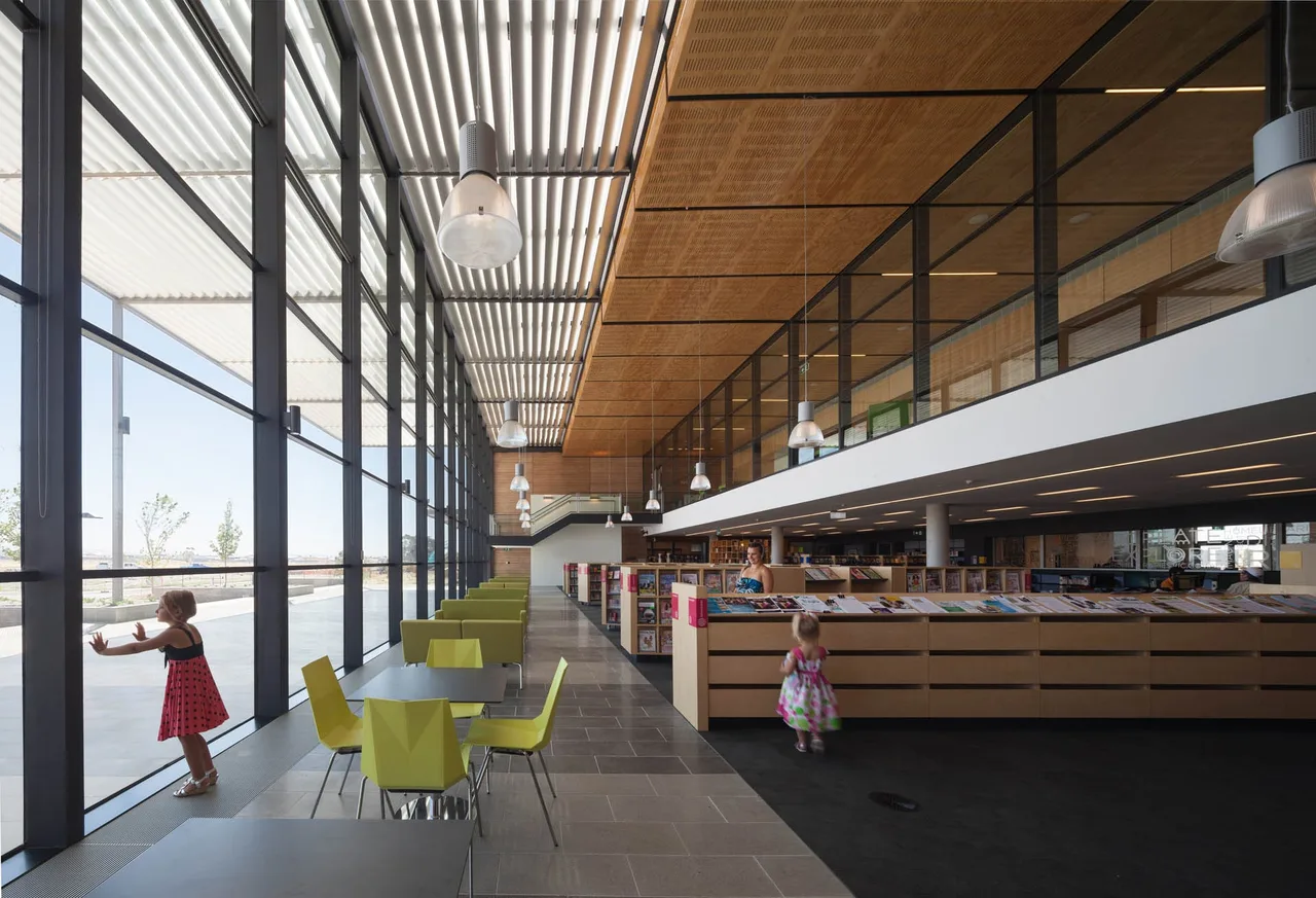 library Craigieburn australia kien truc