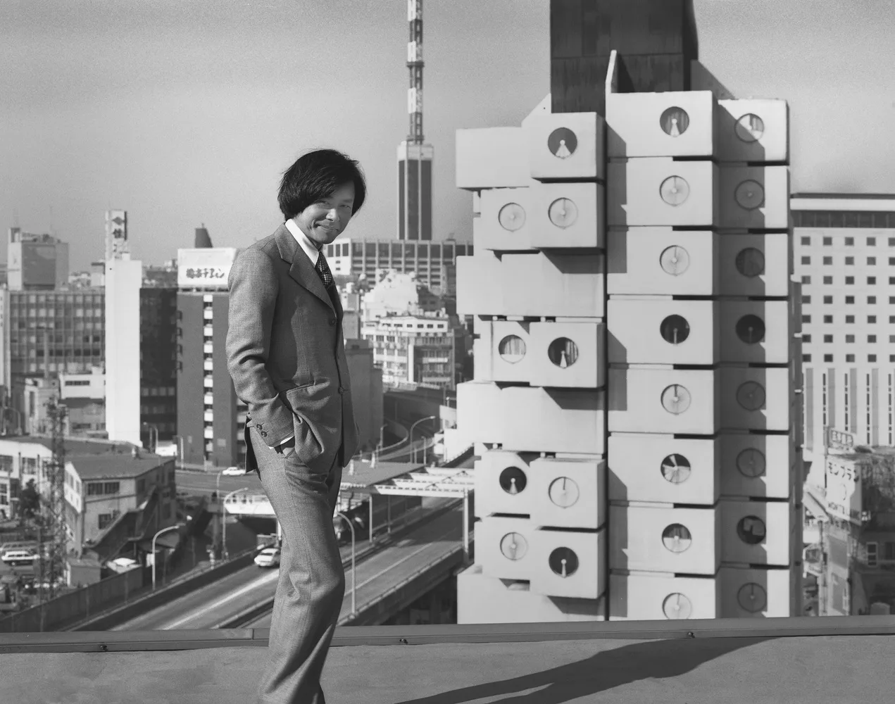 Kisho Kurokawa kien truc su nakagin capsule tower metabolism chuyen hoa luan