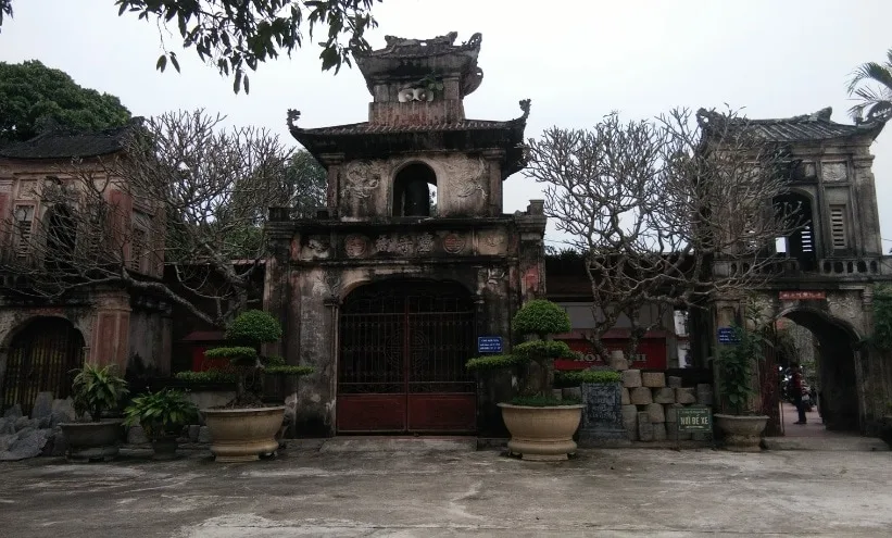chua bai dinh ninh binh kien truc phat giao