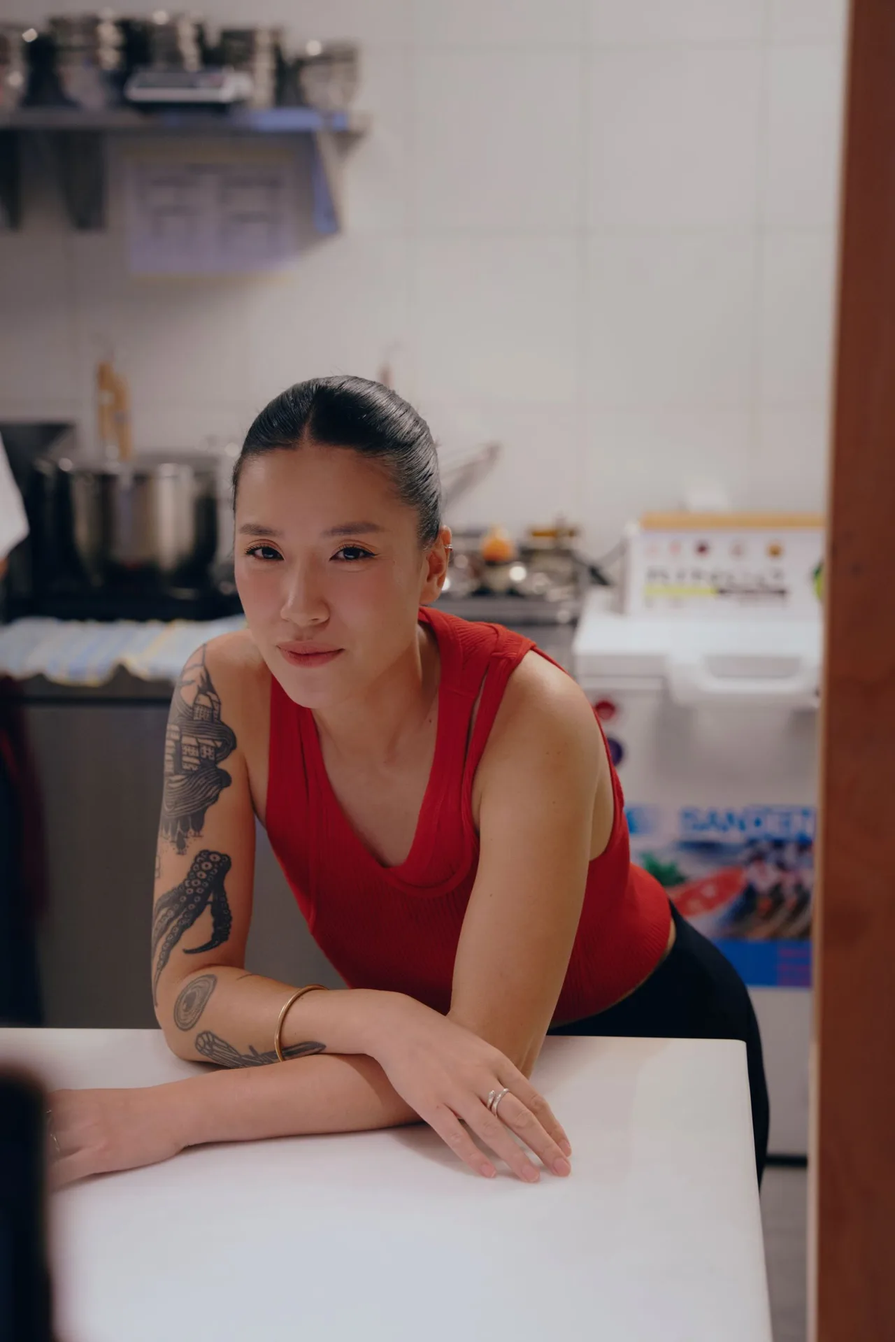 anais ca dao chef phu nu dau bep yeshi bep truong elle decoration