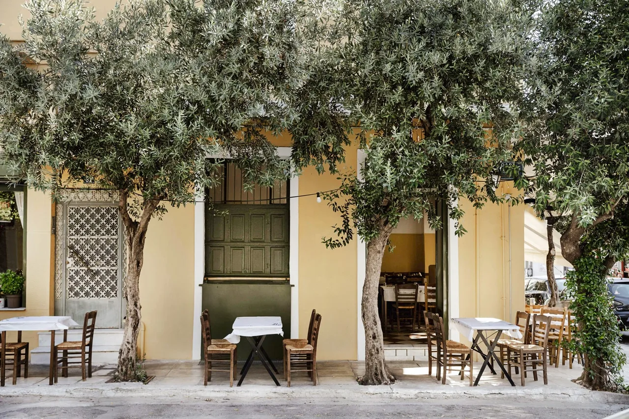 nha hang Oikonomou athen hy lap du lich dia diem elle diem den