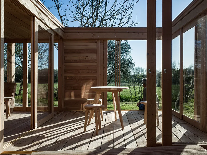 Le Petit Maison - Nhà gỗ trên vườn cây ăn quả