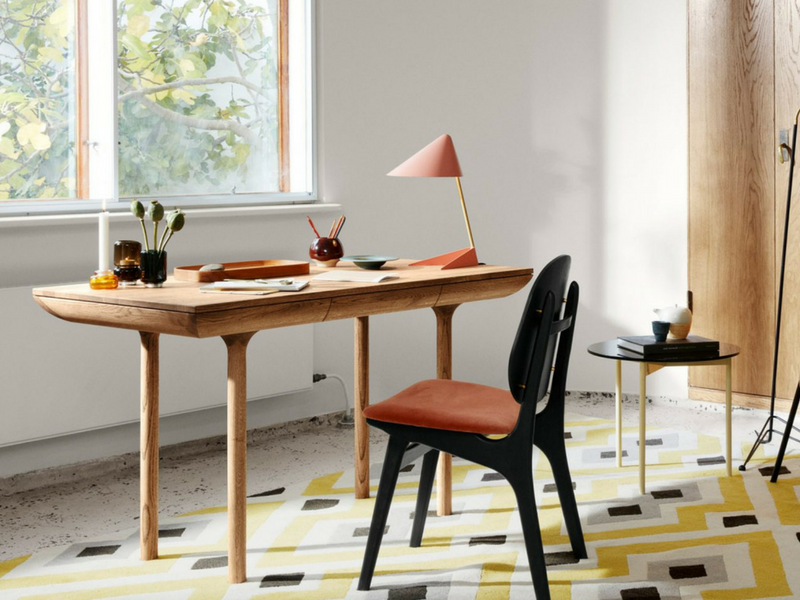 Cảm hứng nội thất mid-century trong thiết kế bàn Rúna của hãng Warm Nordic