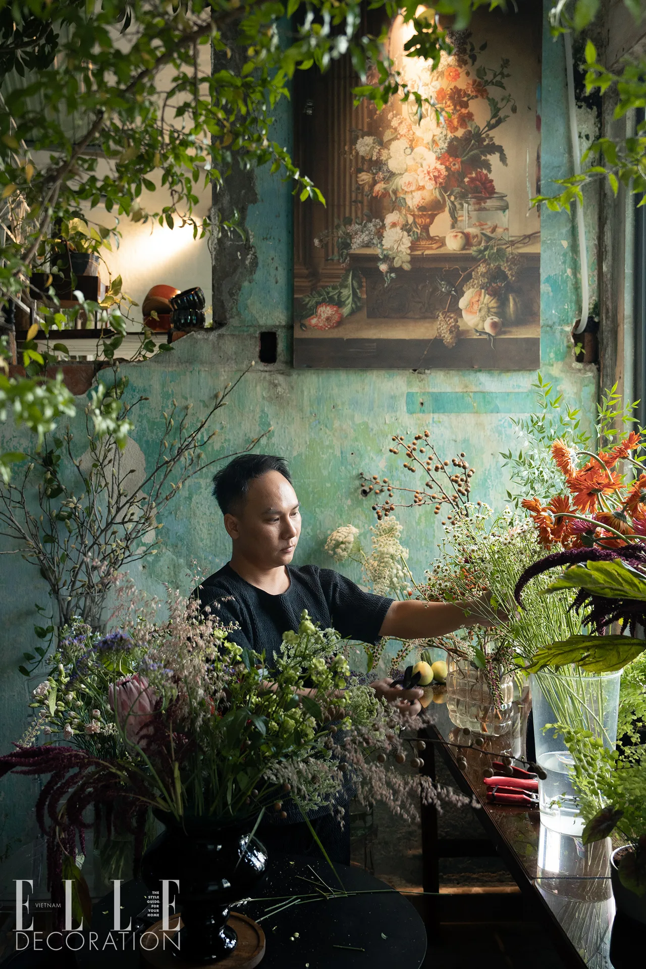 Nghe si cam hoa Son Tran 1