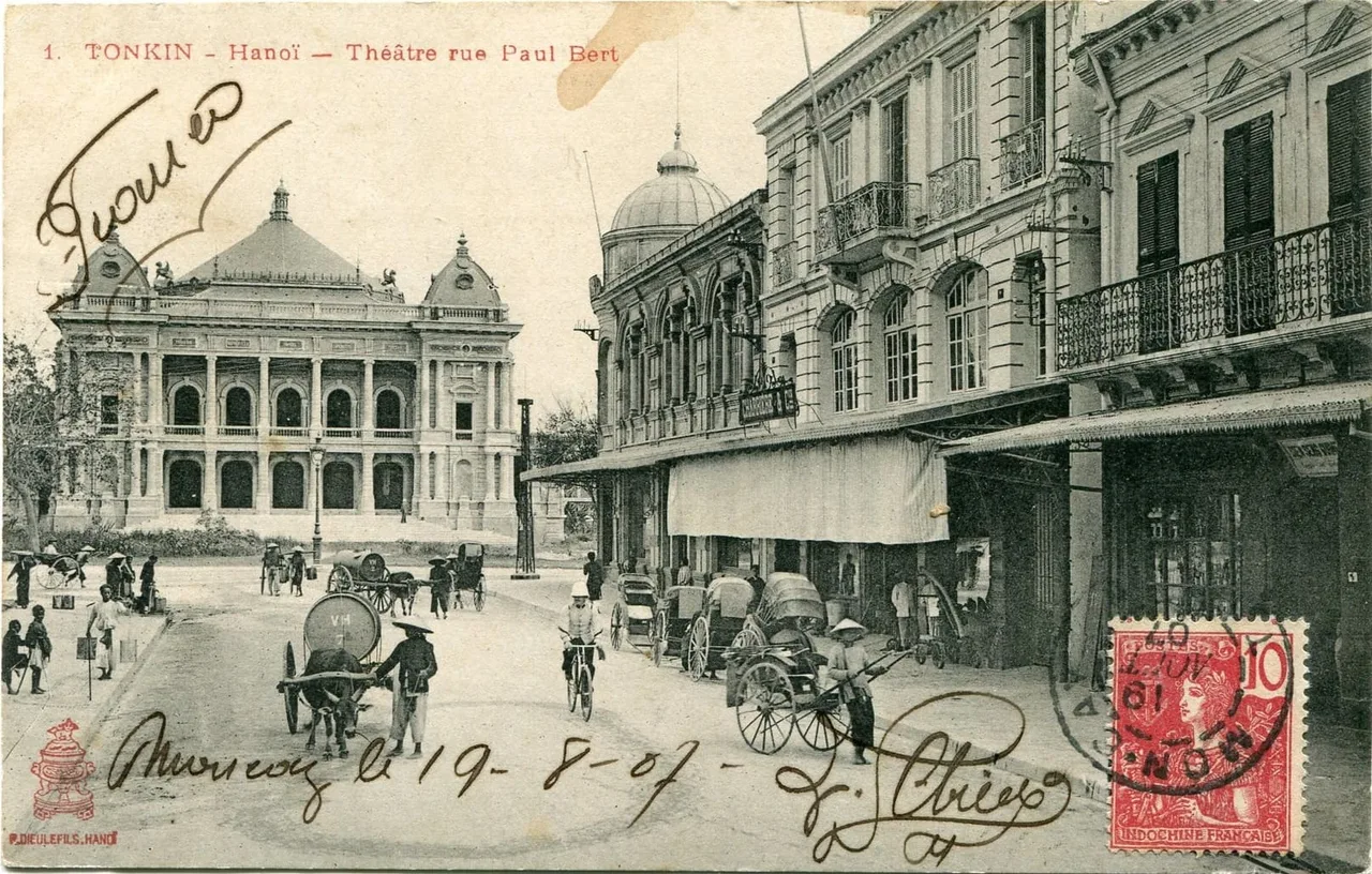 Nha hat phong cach phap Palais Garnier Paris Teatro Colón Buenos Aires Amazonas Manaus tphcm ha noi