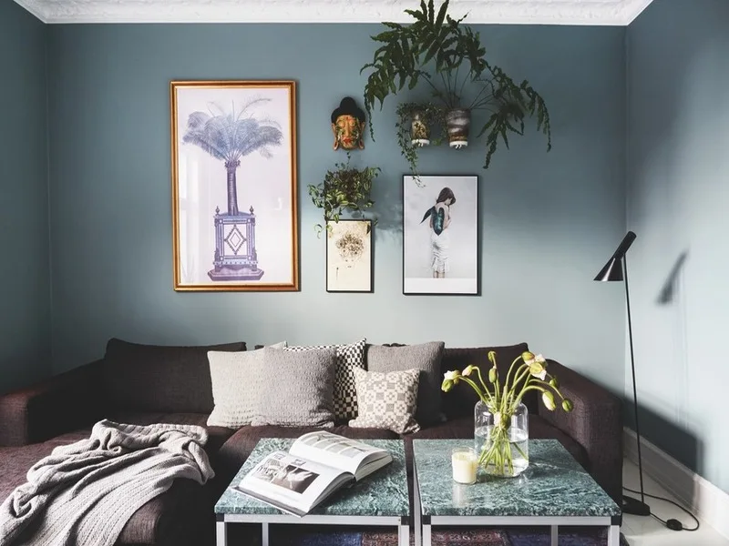 House tours: căn hộ ốc đảo xanh của Thilde Satin