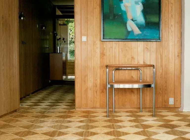 villa Poul Kjærholm interior furniture