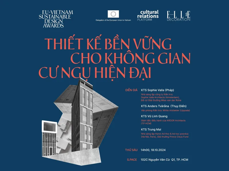 Liên minh EU khởi động dự án về Thiết kế Bền vững EVSDA với workshop về Kiến trúc
