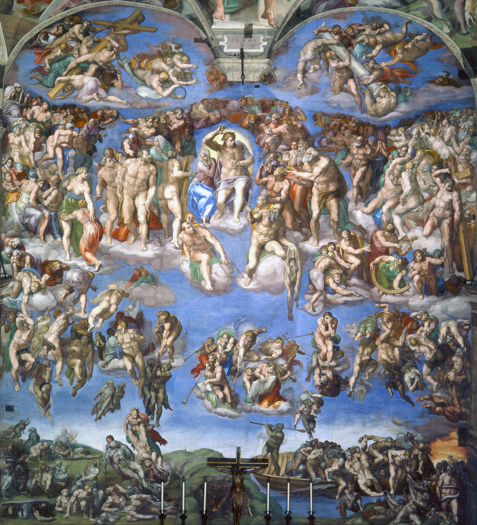 bich hoa michelangelo nha nguyen sistine vatican kien truc