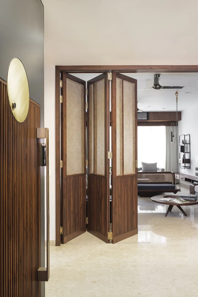 cua lua nep gap sliding door