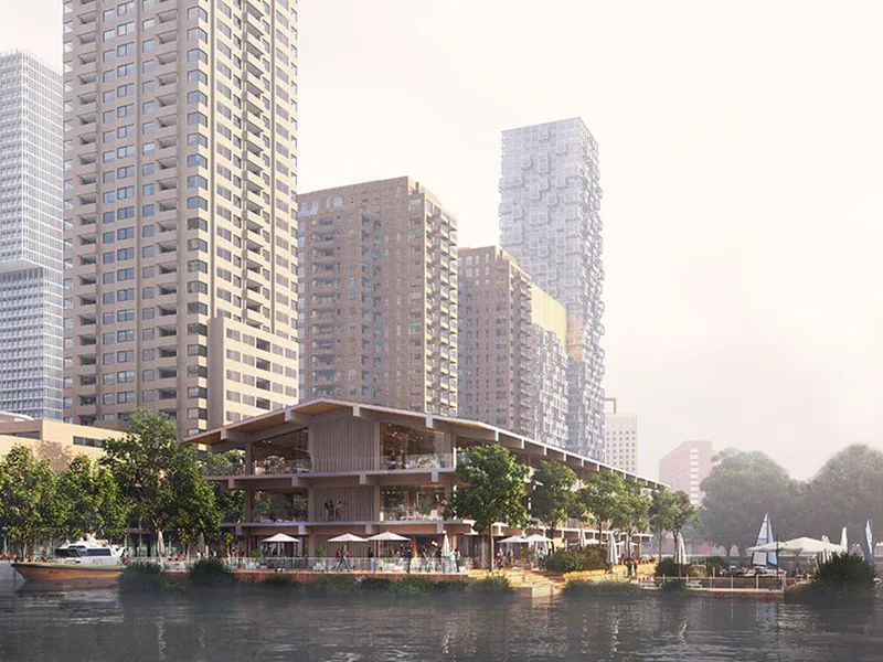 Dự án điện lực nổi trên cảng sông Nieuwe Maas