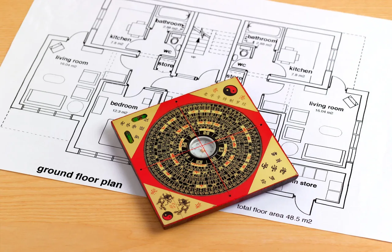 mu den tay tang Tibetan Black Hat Feng Shui bat quai bagua