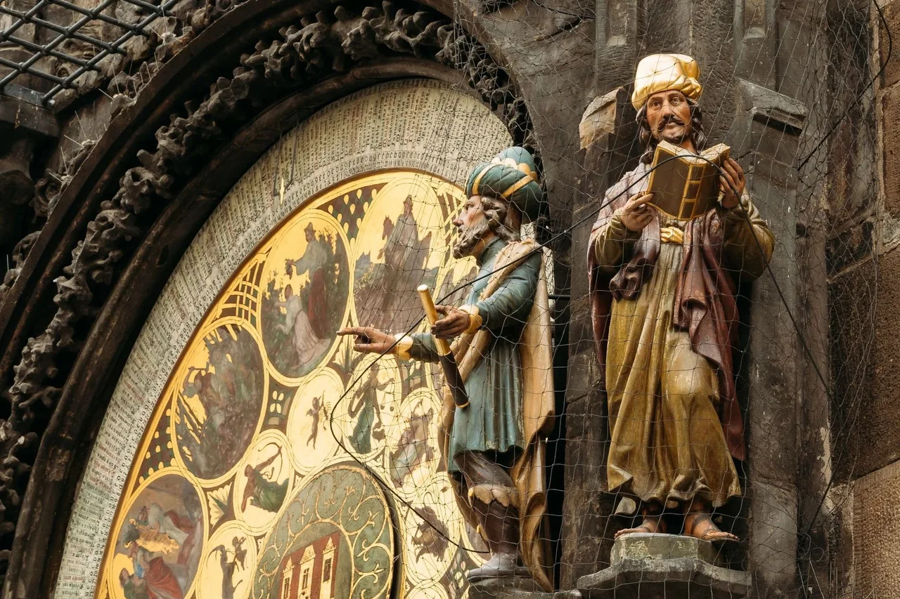 dong ho thien van Prague Orloj Prague Astronomical Clock praha czech cong hoa sec