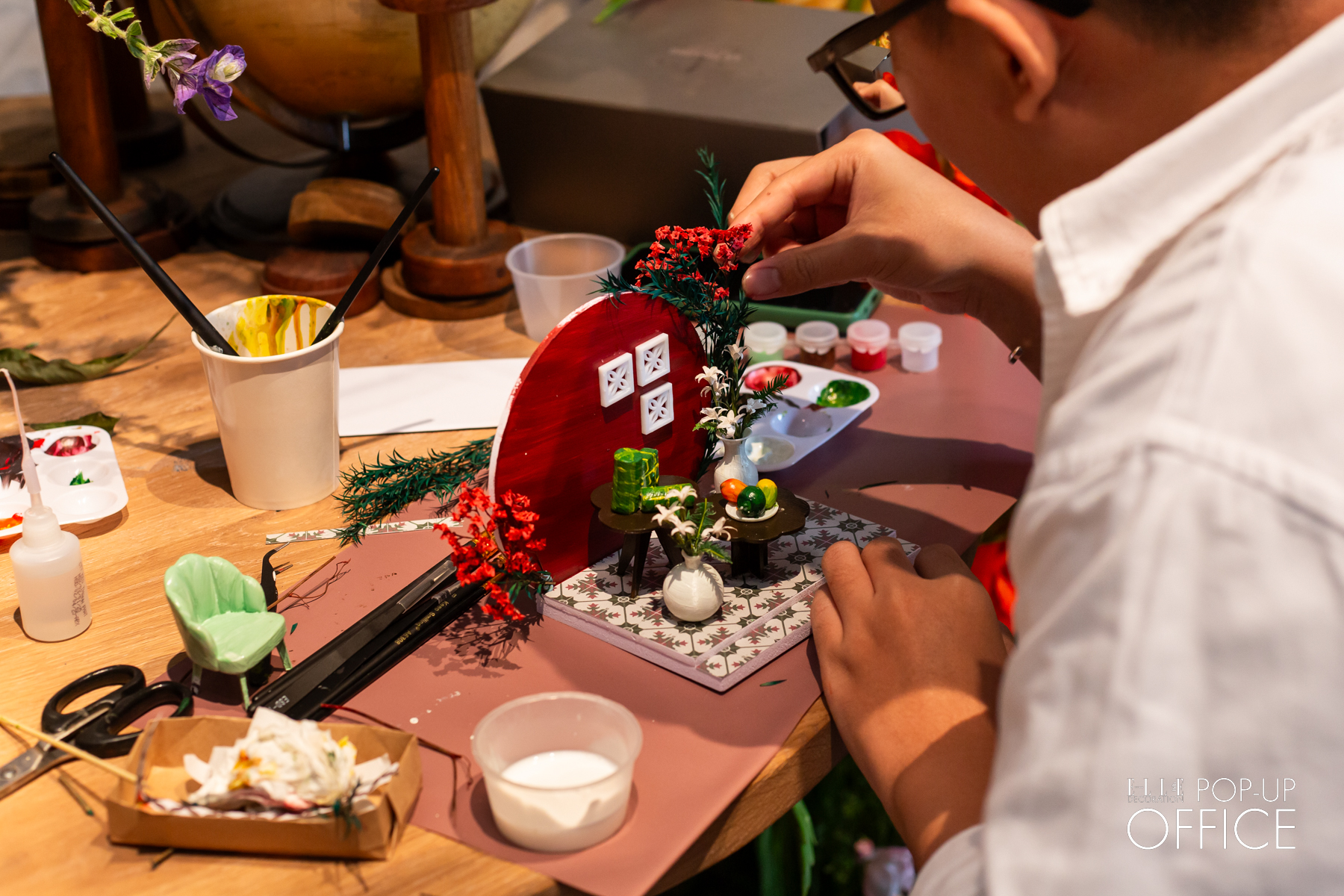 pop up office elle decoration workshop windbay studio