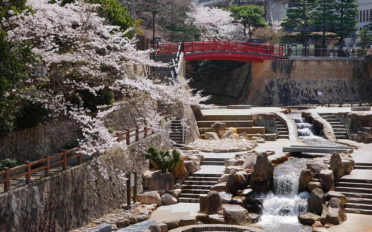 Arima Onsen suoi nuoc nong du lich nhat ban