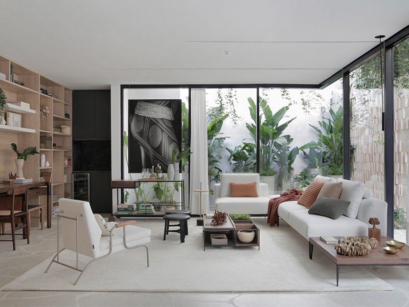Conecta House - Không gian đón tiếp trầm tư