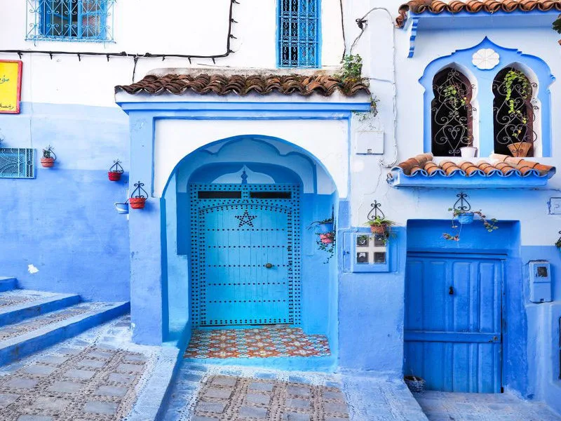 Chefchaouen- lạc lối trong thành phố xanh thiên đường của Morocco